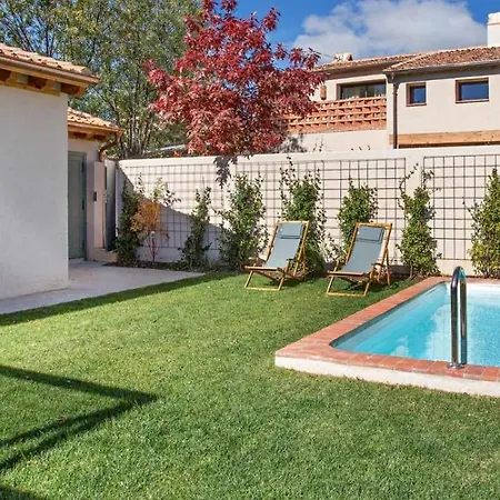 La Alberca Chica Casa Para Parejas Con Piscina Tenzuela Esterno foto